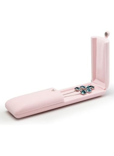 Oirlv Pink Velvet Jewelry Packaging Box Necklace Display Storage Case Necklace Gift Box
