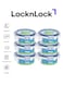 Food Container Round 100ml &acirc;&euro;&ldquo; Pack of 6   Airtight &amp; Leak-Proof   BPA-Free   Eco-Friendly   Ideal for Sauces, Baby Food, and Snacks