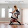 Twelve South Hoverbar Tower, Multi-Angle Universal Tablet &amp; iPad Floor Stand Holder For Apple Fitness+, Peloton/Stationary Bikes, Exercise And More (White)