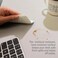 Twelve South Deskpad, Sustainable Leather Extended Mouse Mat, Spill-Resistant, Mouse Traction Surface, Optimal Size For Display Use, Black