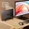 Twelve South Bookarc Flex, Space-Saving Vertical Stand To Organize Work &amp; Home Office For Apple Macbooks/Laptops, Black