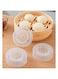 RIBJSHE 3.7 Inch Baozi Maker Steamer Dumpling Maker Mold Handmade Momo Maker Mold Baozi Buns Cooking Tools Kitchen Gadget Tool Baking Accessories (3 Pack)