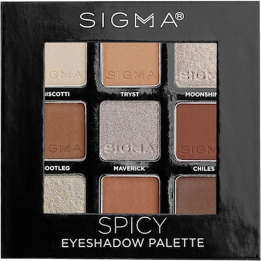 Sigma Beauty Untamed Eyeshadow Palette, Highly Pigmented &amp; Blendable Formula, Matte, Metallic &amp; Shimmer Shades, Paraben-Free, Long-Lasting Vegan Makeup