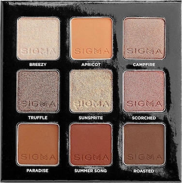 Sigma Beauty The Essentials Eyeshadow Palette, Paraben-Free, Pigmented &amp; Blendable Matte &amp; Shimmer Shades By Stephanie Lange, Long-Lasting Vegan Makeup