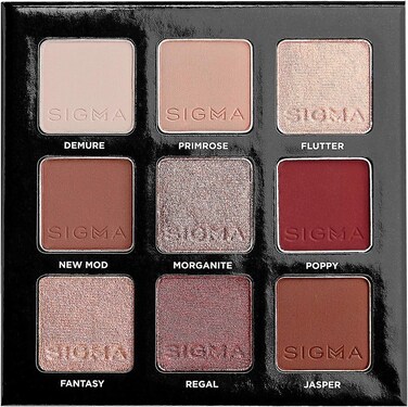 Sigma Beauty Holiday Gift Sets - Rendezvous Eyeshadow Palette, Highly Pigmented &amp; Blendable Matte, Shimmer &amp; Metallic Shades, Paraben-Free, Long-Lasting Vegan Makeup