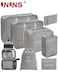 Travel Organizer,8 Pcs Luggage Organizer Packing Cubes Set For Travel Bag Luggage,Travel Essential Bag For Clothes Shoes Cosmetics Toiletries