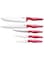 Brinox Cross stainless steel knife 5pcs set (2556/518)