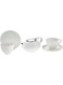 Symphony Tea With Infuser Set of 5 (White)