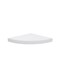 FLOATING WALL SHELF CORNER WHITE SIZE: 29.5X29.5X3CM