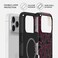 جراب Burga المميز لهاتف iPhone 17 Pro Midnight Visitor، متوافق مع غطاء صلب مزدوج الطبقات مع حماية من السيليكون - غطاء مقاوم للخدوش والصدمات