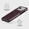 جراب Burga المميز لهاتف iPhone 17 Pro Midnight Visitor، متوافق مع غطاء صلب مزدوج الطبقات مع حماية من السيليكون - غطاء مقاوم للخدوش والصدمات