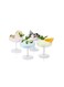 Vintage Glasses Set Of 4 - Exclusive Champagne, Cocktail, Martini, Wine Glasses - Long Stem Glassware - 200ml - Perfect for Parties, Gifts, Housewarming, Weddings,Aniversary