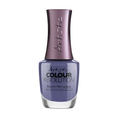 Artistic Nail Design Nail Lacquer Beautiful Mirage   Dusty Blue   15 Ml