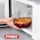 Pyrex Cook&amp;Go 1.6L Round Storage Dish with Airtight Lid - Versatile Freezer-to-Oven Solution