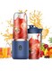 Portable Blender, Personal Blender Mini Blender, Travel Blender USB Rechargeable Blender, Waterproof Personal Blender for Shakes and Smoothies, for Kitchen, Office, Gym &amp; Travel(300ml/6 Blades)