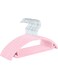 Velvet Baby Hangers 10-Pack,No Shoulder Bump Children&acirc;&euro;&tilde;s Hangers for Baby,Infant&amp;Toddler Clothes,Durable Space Saving Non Slip Hangers for Everyday Closet Use (10, Pink)