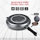 32cm Double Sided Grill Pan - Non Stick Die Cast Aluminum Flip Frying Pan for All Cooktops

