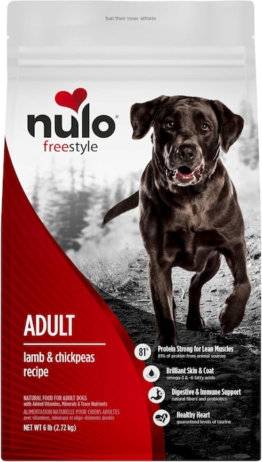 طعام كلاب فري ستايل للبالغين من نولو، طعام كلاب صغير وجاف وطبيعي بالكامل وخالي من الحبوب، مع بروبيوتيك BC30 للهضم الصحي، وبروتين عالي من الحيوانات بدون بدائل دجاج او بيض