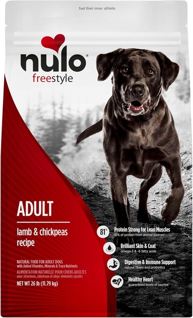طعام كلاب فري ستايل من نولو، طعام كلاب صغير جاف وطبيعي بالكامل وخالي من الحبوب مع بروبيوتيك BC30 للهضم الصحي، وبروتين غني بالحيوانات بدون بدائل للدجاج او البيض