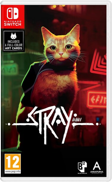 Nintendo Switch - STRAY Game New Original SEALED