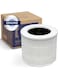 LEVOIT Core Mini Air Purifier Replacement Filter, 3-in-1, High-Efficiency Activated Carbon, Core Mini-RF, 1 Pack, White