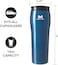 Mighty Mug,  The Untippable Mug, Grips When Hit, Lifts for Sips, Insulated Stainless Steel Tumbler, Cupholder Friendly, Gifts for Women Men All, Leakproof, 6 Hours Hot / 24 Cold, 16oz, Oceanic Blue