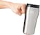 Mighty Mug, The Untippable Mug, Grips When Hit, Lifts for Sips, Insulated Stainless Steel Tumbler, Cupholder Friendly Gifts for Women Men All, Leakproof, 6 Hours Hot / 24 Cold, 12oz, Silver