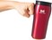 Mighty Mug, The Untippable Mug, Grips When Hit, Lifts for Sips, Insulated Stainless Steel Tumbler, Cupholder Friendly, Gifts for Women Men All,  Leakproof, 6 Hours Hot / 24 Cold,  12 oz, Rosebud Matte