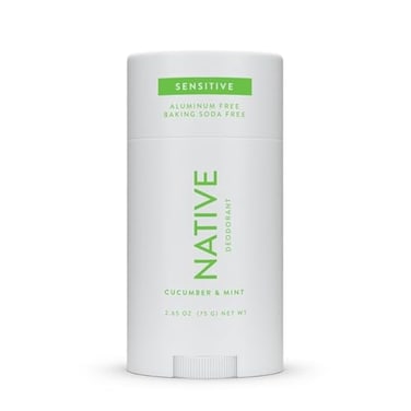Native (Mint &amp; Cucumber) - Sensitive Deodorant Natural Deodorant For Women And Men, Aluminium Free, Baking Soda Free, Phthalate Free, Talc Free, Coconut Oil And Shea Butter Cucumber &amp; Mint (Sensitive)