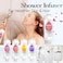 Vitamin Shower Filter - Enhance Hair &amp; Skin Health with Hard Water Softener - Easy Install Shower Infuser for Cleaner, Nourishing Shower Experience" Purple Lavender