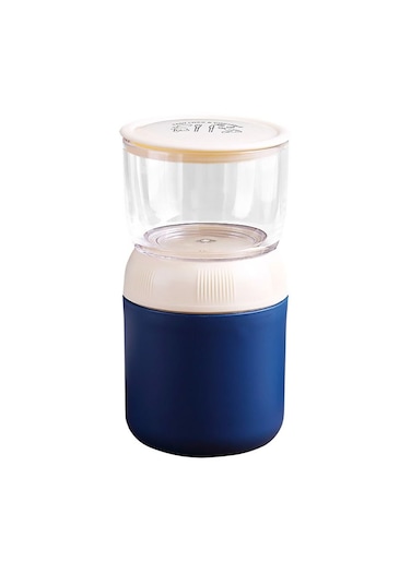 YumLock Stainless Steel All-in-One Stackable Food Storage and Soup Cup Container with Dividers 300ml + 400ml