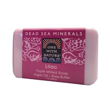 One With Nature Soap Bar Lilac