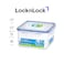LocknLock 1.2 Square  Airtight Food Storage - BPA-Free, Microwave, Freezer, and Dishwasher Safe