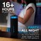 Go Party Portable Bluetooth Speaker with 16H+ Playtime - 10W Wireless Outdoor Travel Speaker with RGB Lights &amp; Lab Quality Sound, IP56 Water Resistant Speakers black