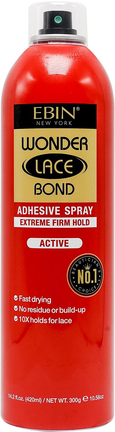 EBIN NEW YORK Wonder Lace Bond Adhesive Spray Extreme Firm Hold 14.2oz / 400ml