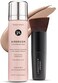 Jerome Alexander Magicminerals Airbrush Foundation - 2Pc Set With Airbrush Foundation And Kabuki Brush - Spray Makeup With Anti-Aging Ingredients For Smooth Radiant Skin (Medium)