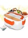 Portable 40W Electric Food Warmer Lunch Box with 2 Containers   Electric Tiffin Box   Heated Lunch Box 1.5L Capacity