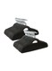 East 100 Pieces Non-Slip Ultra Slim Velvet Multifunctional Hanger Set In Neutral Colour Made In Sturdy Material For Closet Organization Black 44.5x23.5cm