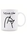 1-Pack Arabic Proverb Doodle Coffee Mug - Well Done!   11oz Novelty Ceramic Cup for Hot &amp; Cold Drinks   Fun Arabic Script Mug   Muslim Cup   Unique Gift for Family/Friends/Siblings   Ideal for Parties/Christmas/Birthdays WHITE