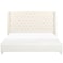 Chelsea Tufted Upholstered Large Twin Size Bed (140 X 200 CM) Beige Color