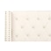 Chelsea Tufted Upholstered Large Twin Size Bed (140 X 200 CM) Beige Color