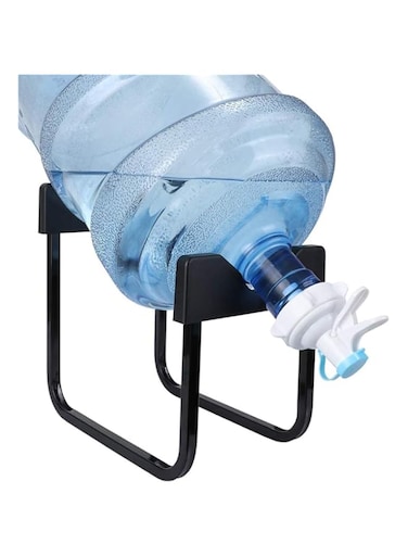MARKQ [ 3-5 Gallon] Water Dispenser Stand with Valve - Non-Slip Water Bottle Holder &amp; Table Top Dispenser