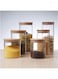PICCASIO&trade; 6 Pcs Glass Jars, High Borosillicate Cookie Container, Clear Food Storage Canisters Sets for Bean, Spaghetti, Pasta Cereal &amp; Herbs, Airtight Food Containers with Bamboo Lids