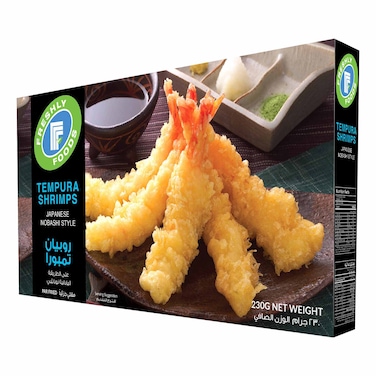 Freshly Foods Japanese Mobashi Style Tempura Shrimps, 230g