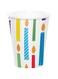 Creative Converting Bright Birthday Hot &amp; Cold Cup 8 Pieces