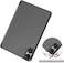 Muzz Case for Xiaomi Poco Pad 2024, Slim Lightweight Hard Shell Cover with Three fold Stand, with Auto Sleep Wake Anti-scratch Smart Protective Cover for Xiaomi Poco Pad 12.1inch (Black)