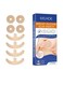 Silicone Scar Sheets, Reusable Washable Silicone Scar Tape, Surgery Scars Removal Treatment, Medical Grade Silicone Scar Sheets for Breast, 4 Areola Soft Strips &amp; 4 Anchor Sheets Care Patch