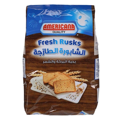 Americana Brown Fresh Rusk with Black Seeds 375g price in UAE ...