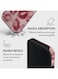 Mobcos iPhone 16 Pro Max Self Love Premium Case Compatible with Hybrid Dual-Layer Hard Shell + Silicone Protection - Scratch-Resistant Shockproof Mobile Cover