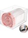 Large Trash Bag Dispenser Holder, Wall Mount Acrylic Kitchen Single Side Loaded Organizer Storage Box Holder for Garbage Bag Grocery Bag Plastic Bag